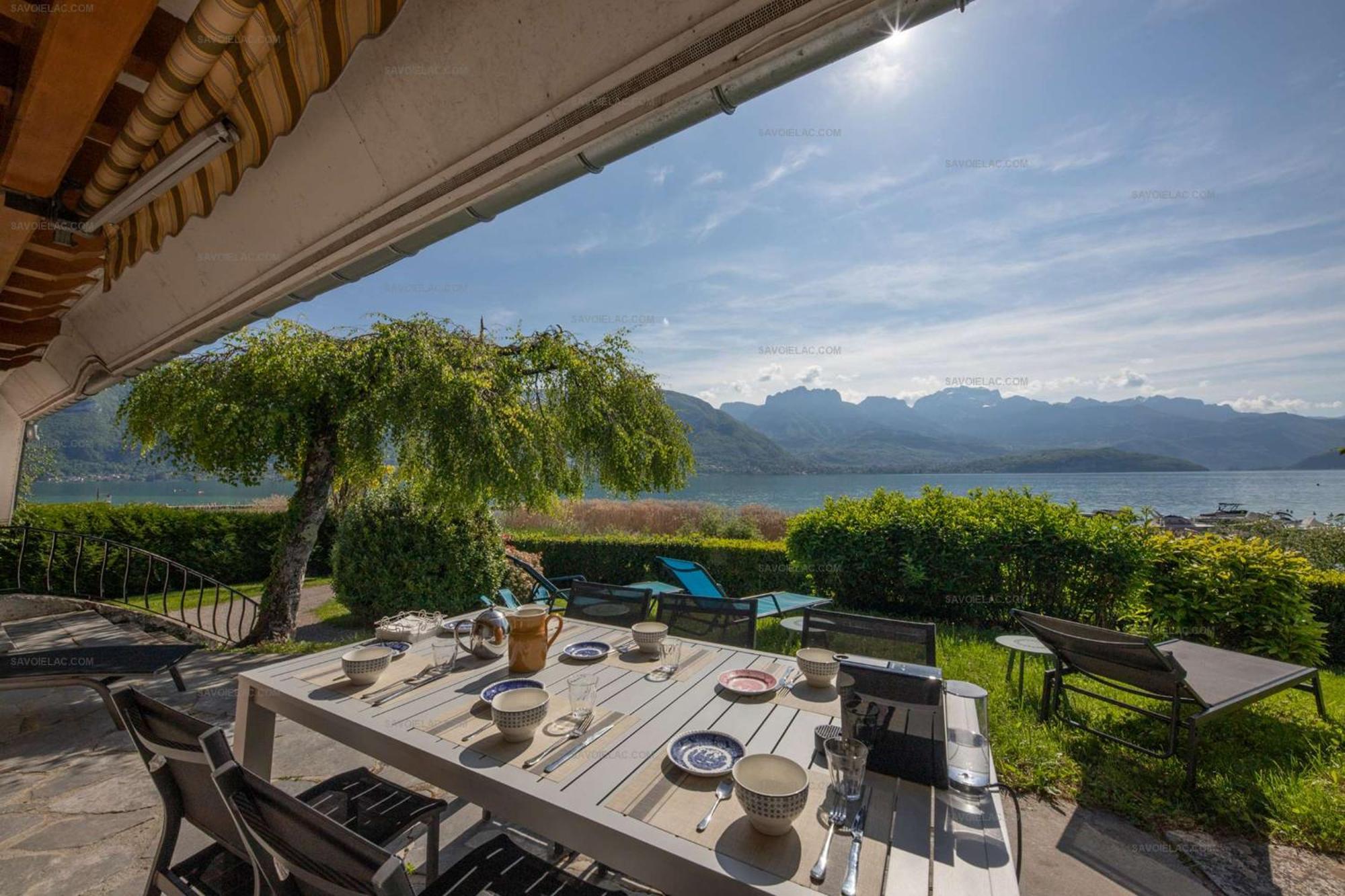 Savoielac - Lac D'Annecy - Sevrier - Bord De Lac : Villa Poisson Rouge Exterior foto