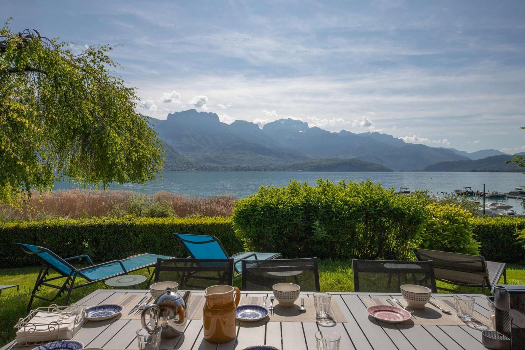 Savoielac - Lac D'Annecy - Sevrier - Bord De Lac : Villa Poisson Rouge Exterior foto