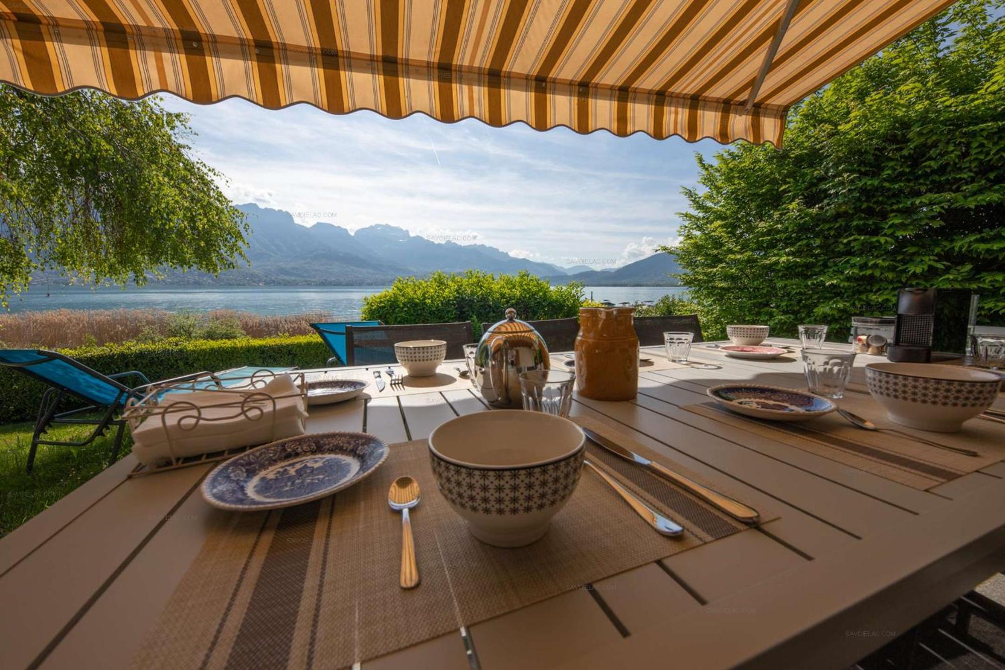 Savoielac - Lac D'Annecy - Sevrier - Bord De Lac : Villa Poisson Rouge Exterior foto
