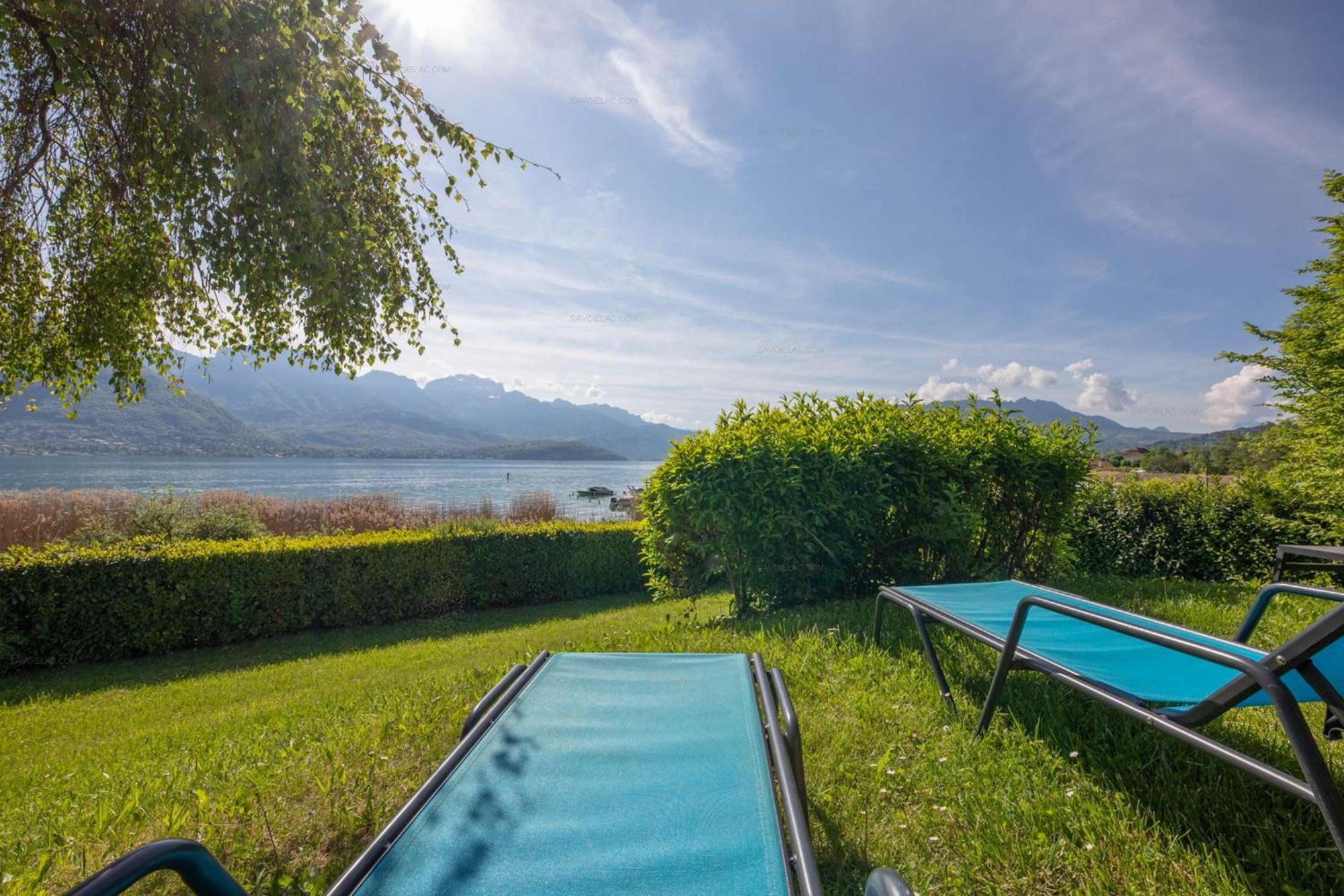 Savoielac - Lac D'Annecy - Sevrier - Bord De Lac : Villa Poisson Rouge Exterior foto