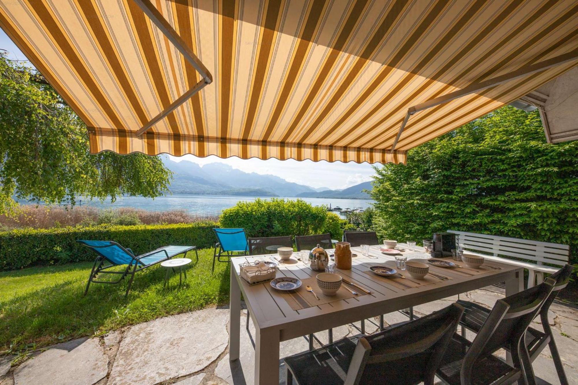 Savoielac - Lac D'Annecy - Sevrier - Bord De Lac : Villa Poisson Rouge Exterior foto
